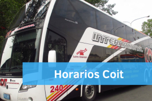 Horario omnibus Coit