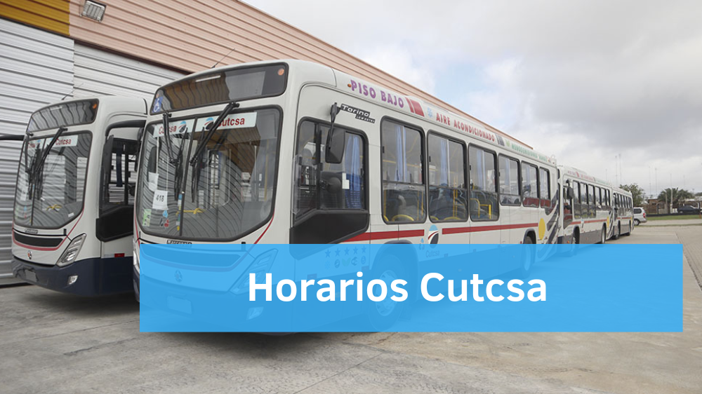 Horarios omnibus Cutcsa